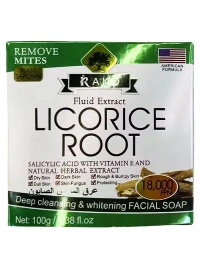 RAKO Deep Cleansing And Whitening Soap With Licorice 100 g