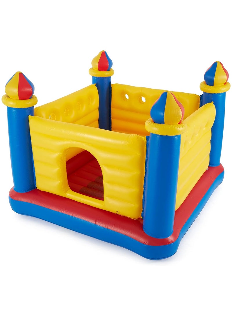 INTEX Jump-O-Lene Inflatable Castle Bouncer 175x175x135 Cm - Image 1