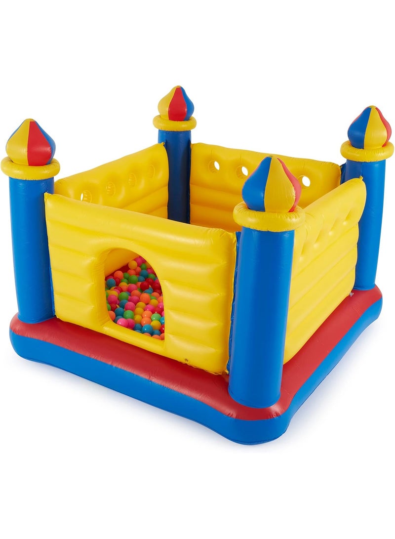INTEX Jump-O-Lene Inflatable Castle Bouncer 175x175x135 Cm - Image 4
