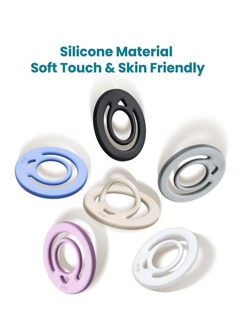 DRIP Mobile Holder with MagSafe Support and Silicone Ring - Blue - Image 5