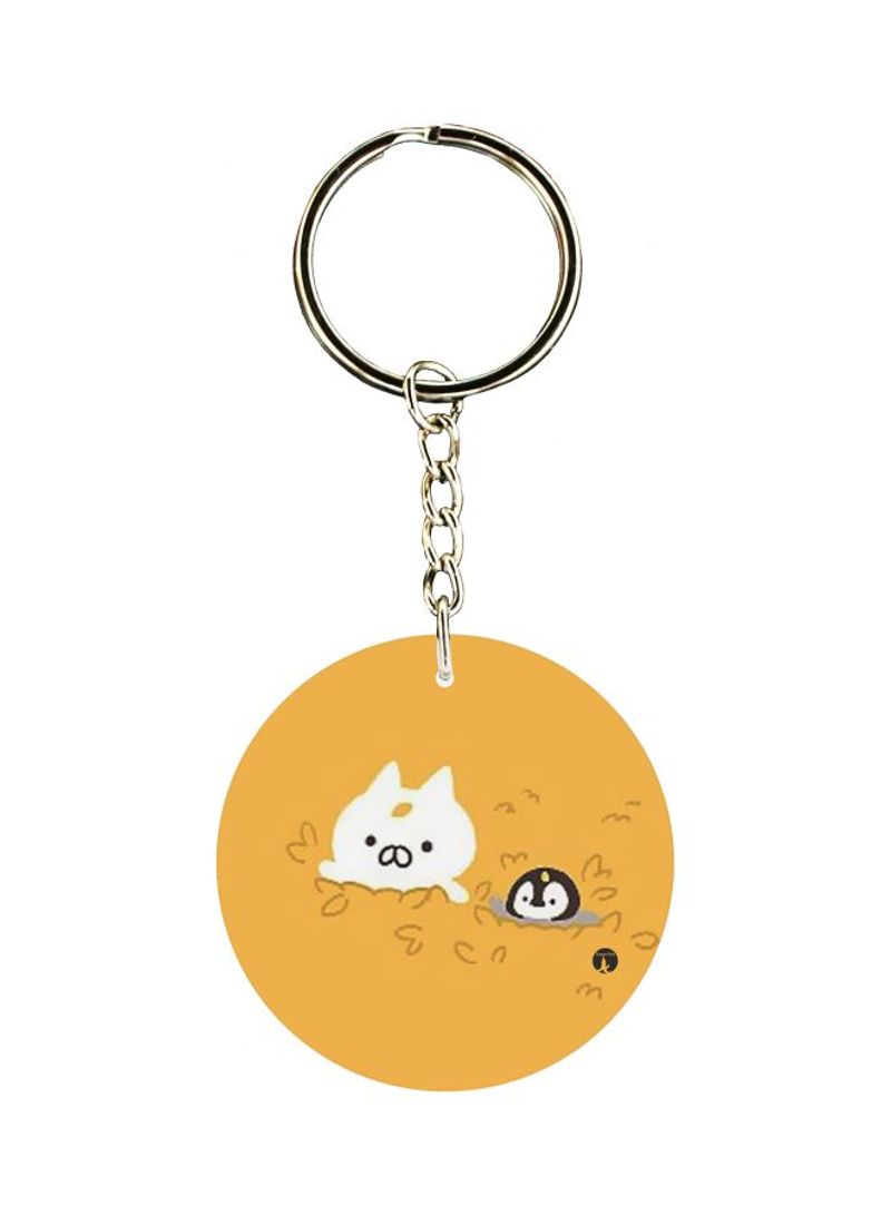 RKN Cartoon Printed Keychain