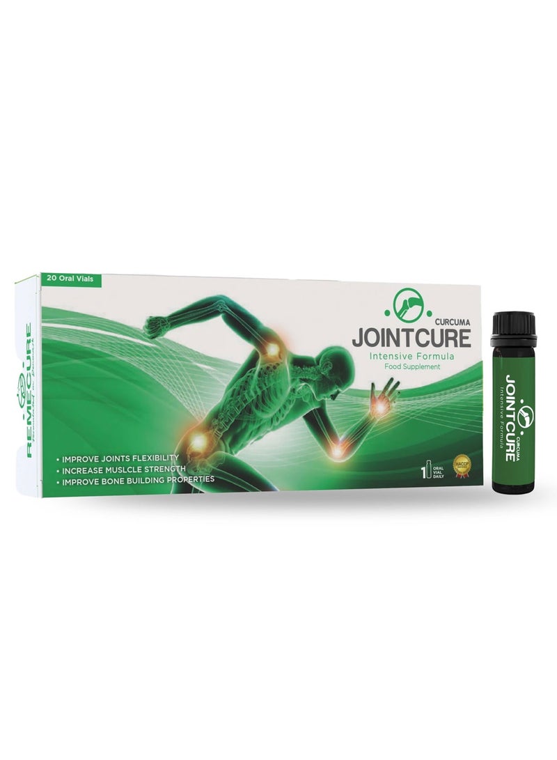JointCure Jointcure – 20 Vials | Joint & Bone Health Supplement | Collagen, Silica & Glycosaminoglycans | Daily Liquid Formula