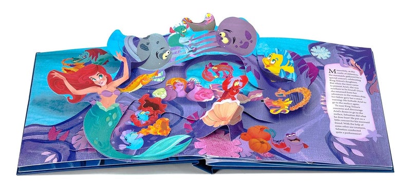 Disney Princess: The Little Mermaid Pop-Up Book to Disney: The Little Mermaid Pop-Up Book - Image 3
