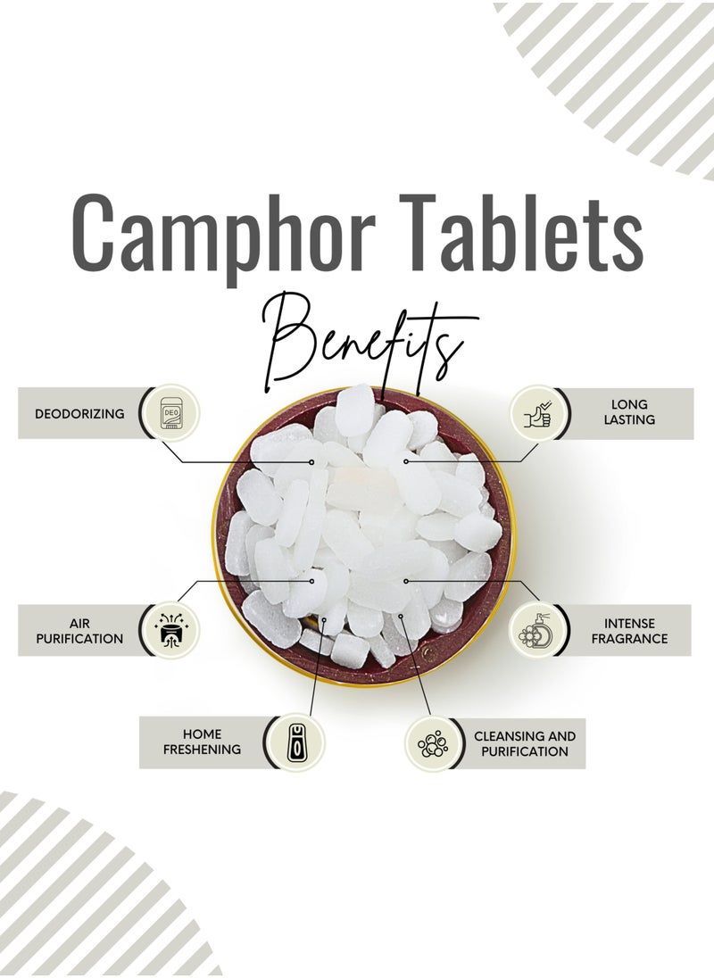 Awafi Mill Camphor Tablets | Aromatic Camphoratum Tablets  - Image 3