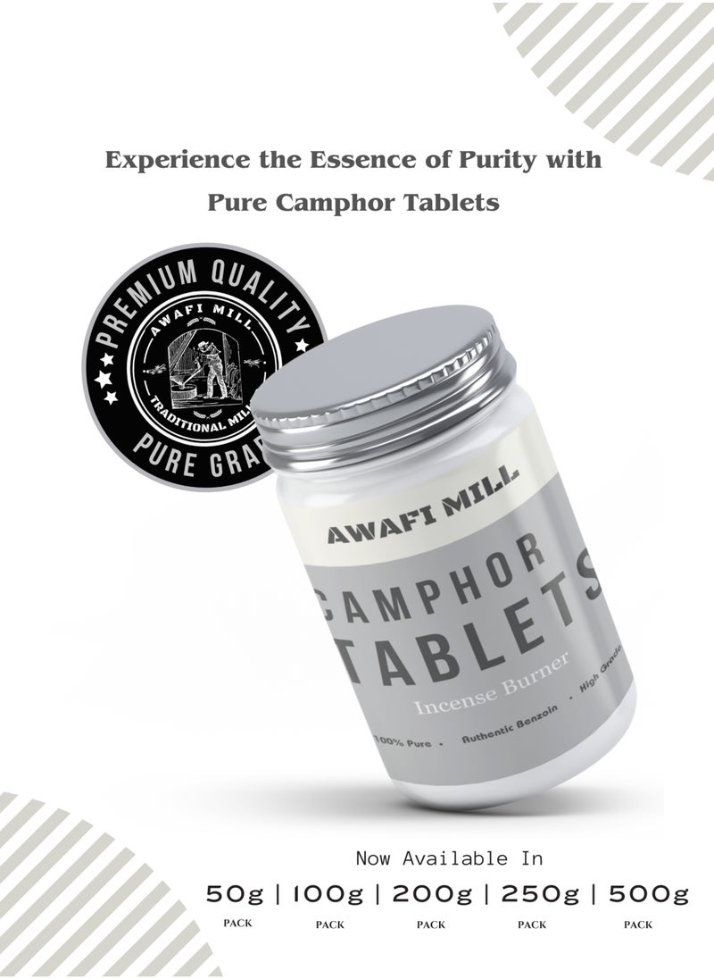 Awafi Mill Camphor Tablets | Aromatic Camphoratum Tablets  - Image 4