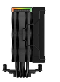 DEEPCOOL AK400 Digital CPU Air Cooler – 224W TDP, Real-Time LCD Status Display, ARGB Lighting, FK120 FDB Fan, 4 Direct-Contact Heatpipes, Black Matrix Fin Tower Design, Intel & AMD Compatible, Silent Operation, All-Metal Mounting Kit | AK400-BKADMN-G  - Image 3
