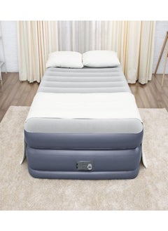 Inflatable Air Mattress - King Size Air Bed, Comfortable and Perfect for Camping and Home Use, Automatic Inflation - 2.03m x 1.52m x 51cm - Model 26-67925