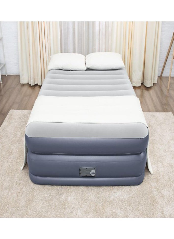 Bestway - Inflatable Air Mattress - King Size Air Bed, Comfortable and Perfect for Camping and Home Use, Automatic Inflation - 2.03m x 1.52m x 51cm - Model 26-67925 - Image 1