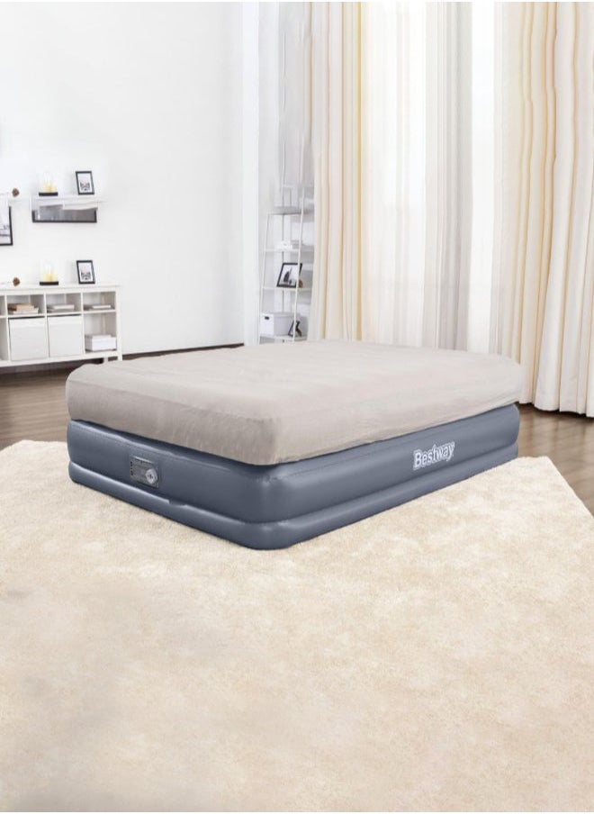 Bestway - Inflatable Air Mattress - King Size Air Bed, Comfortable and Perfect for Camping and Home Use, Automatic Inflation - 2.03m x 1.52m x 51cm - Model 26-67925 - Image 1