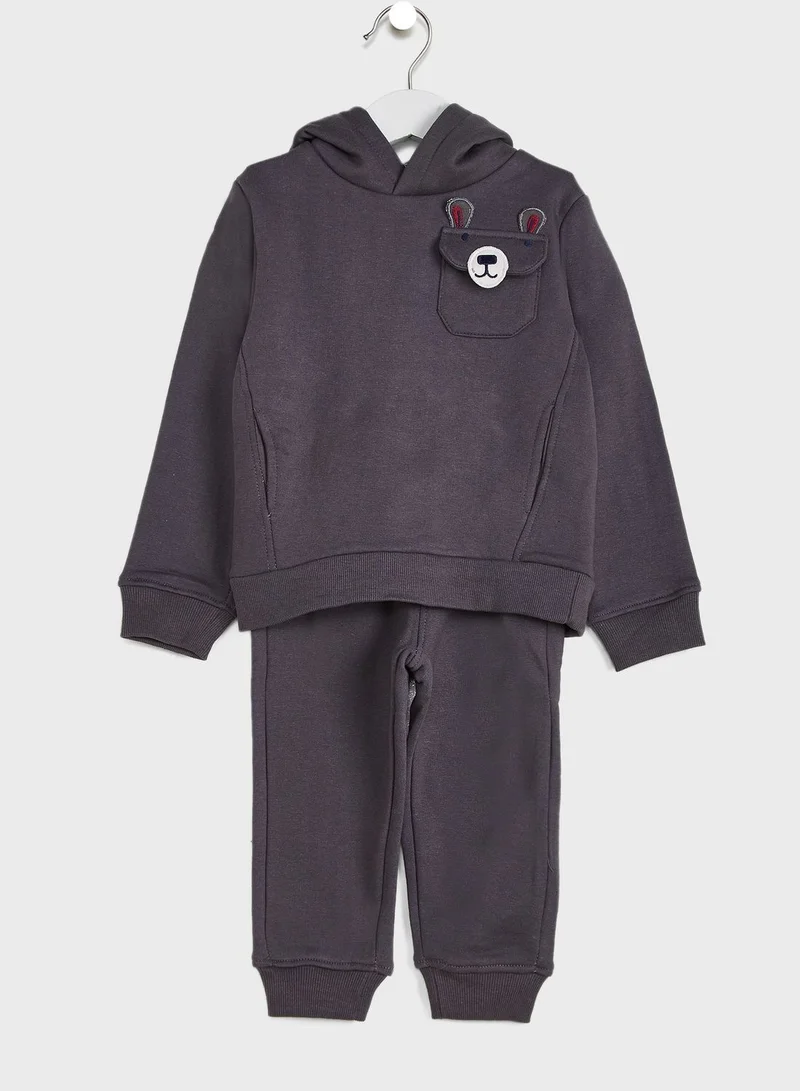 Ripples Hoodie And Jogger Set