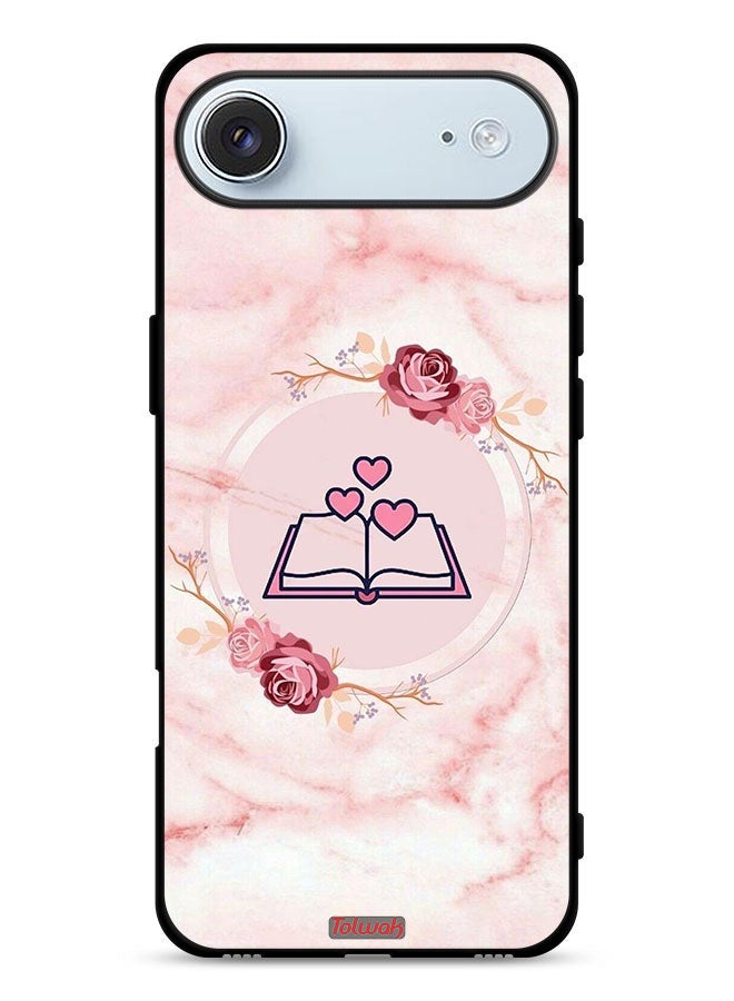 Tolwak Apple iPhone Air Protective Case Cover Three Hearts On Book Artwork - Image 1