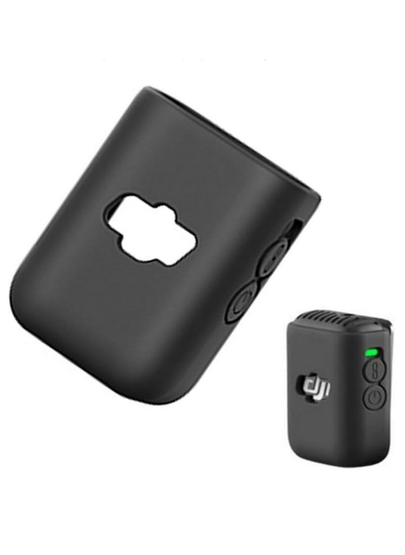 Generic For DJI Mic 2 Silicone Protective Case Wireless Microphone Charging Cover Dustproof Anti Scratch Wear Resistant Shockproof Soft Elastic Shell with Charging Port Accessory  - Image 1