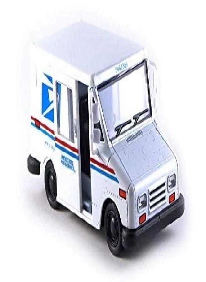 Kinsmart United States Postal Mail Truck USPS 1987 Grumman LLV 1:36 Scale Die Cast Metal 5 Inch Model Toy Truck - Image 3