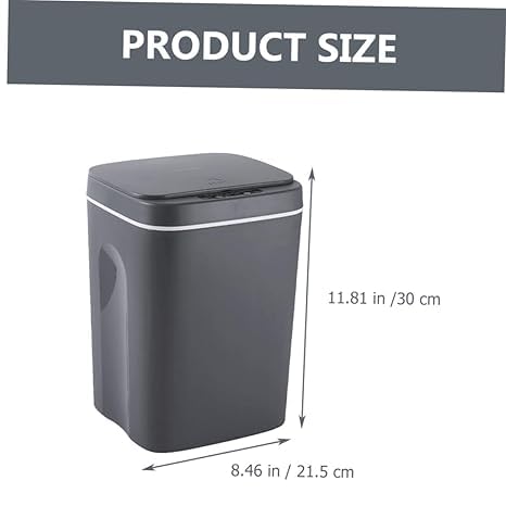 Guellix Infrared Smart Trash Bin | Automatic Touchless Dustbin | 16L Capacity | Motion-Sensing Technology | Stylish Design for Home | Low Power Consumption | Kitchen, Bathroom Waste Bin - Image 3