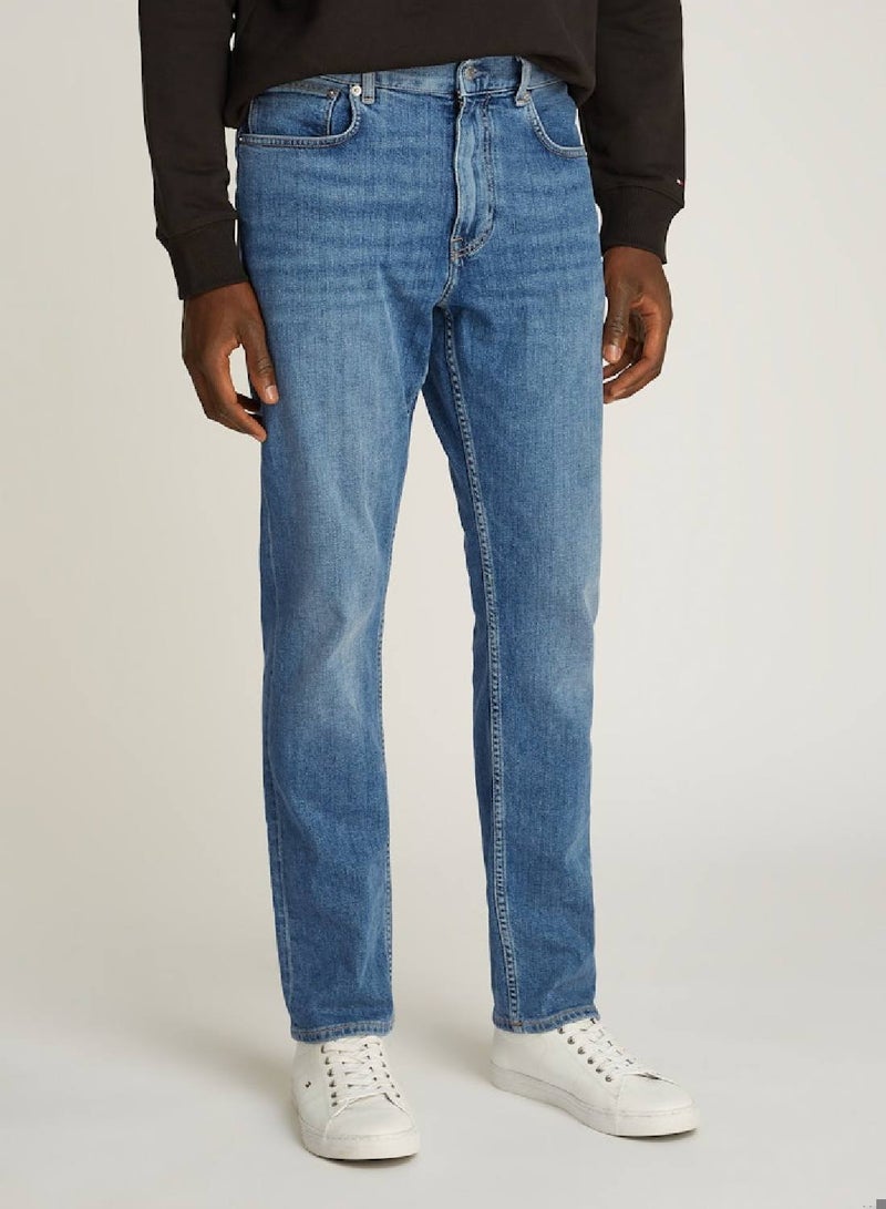 TOMMY HILFIGER Harlem Faded Tapered Leg Jeans - Image 2