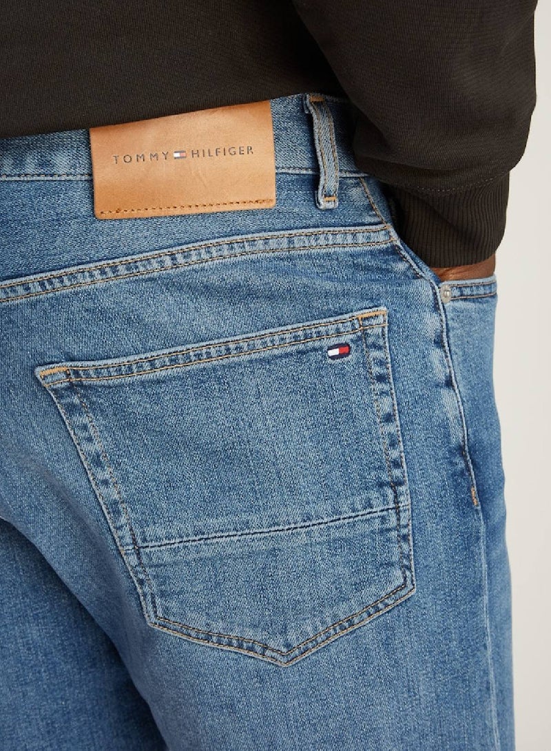 TOMMY HILFIGER Harlem Faded Tapered Leg Jeans - Image 5