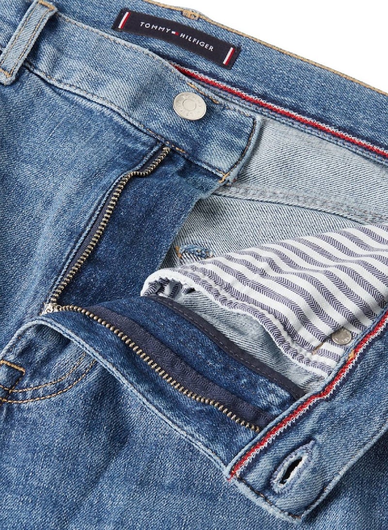 TOMMY HILFIGER Harlem Faded Tapered Leg Jeans - Image 5