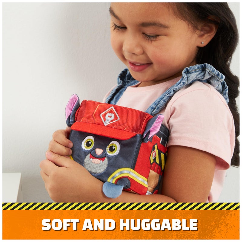 Rubble & Crew Stuffed Animals, Charger, 4-Inch Cube-Shaped Plush Toy for Kids Ages 3 and Up - Image 3