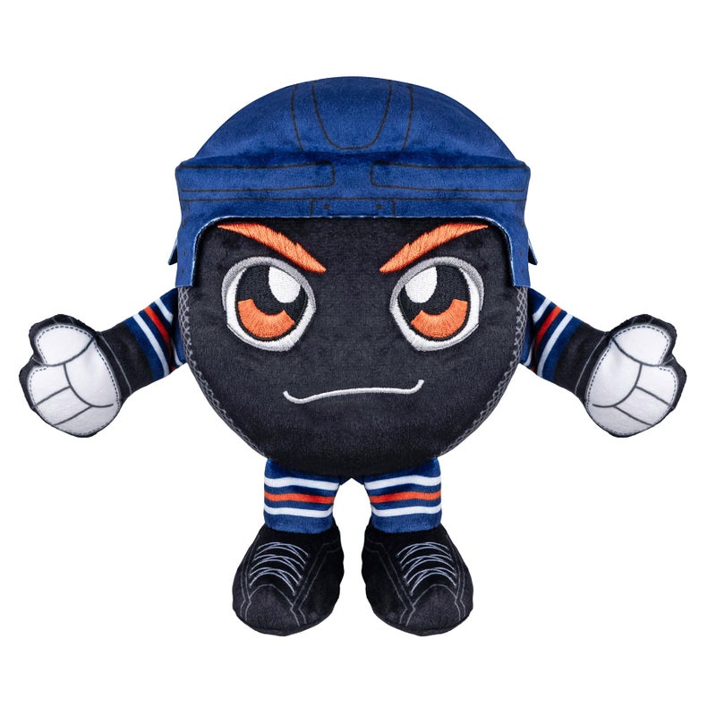 Bleacher Creatures Edmonton Oilers 8 NHL Kuricha Hockey Puck Sitting Plush Soft Chibi Inspired Plush - Image 3