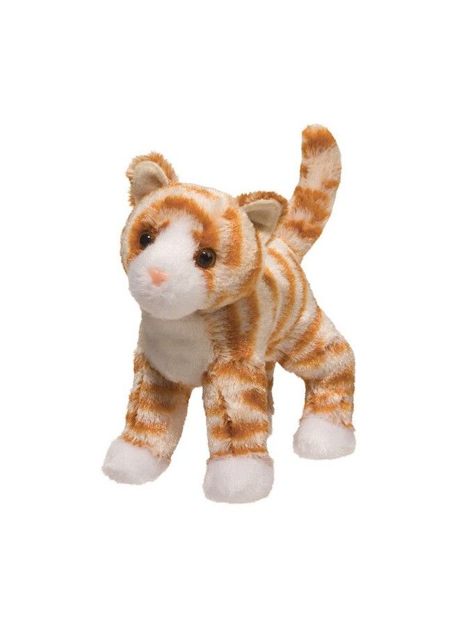Douglas Hally Orange Striped Cat Plush Stuffed Animal - Image 2