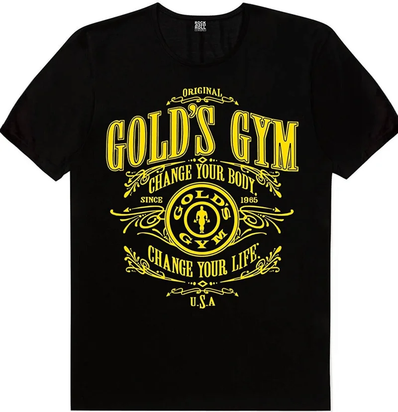 Rock&Roll Golds Gym, Gorilla Gym, Boxing Club White Men's 3-Piece Eco Package T-Shirt