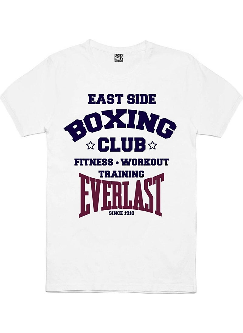 Rock&Roll Golds Gym, Gorilla Gym, Boxing Club White Men's 3-Piece Eco Package T-Shirt  - Image 5