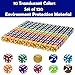 AiFanS 120 Pieces 16MM Dice Set 6 Sided Standard Game Dices with Portable Box for Board GamesWorker PlacementMath ActivitiesTranslucent Round Corners10 Colors - Image 4