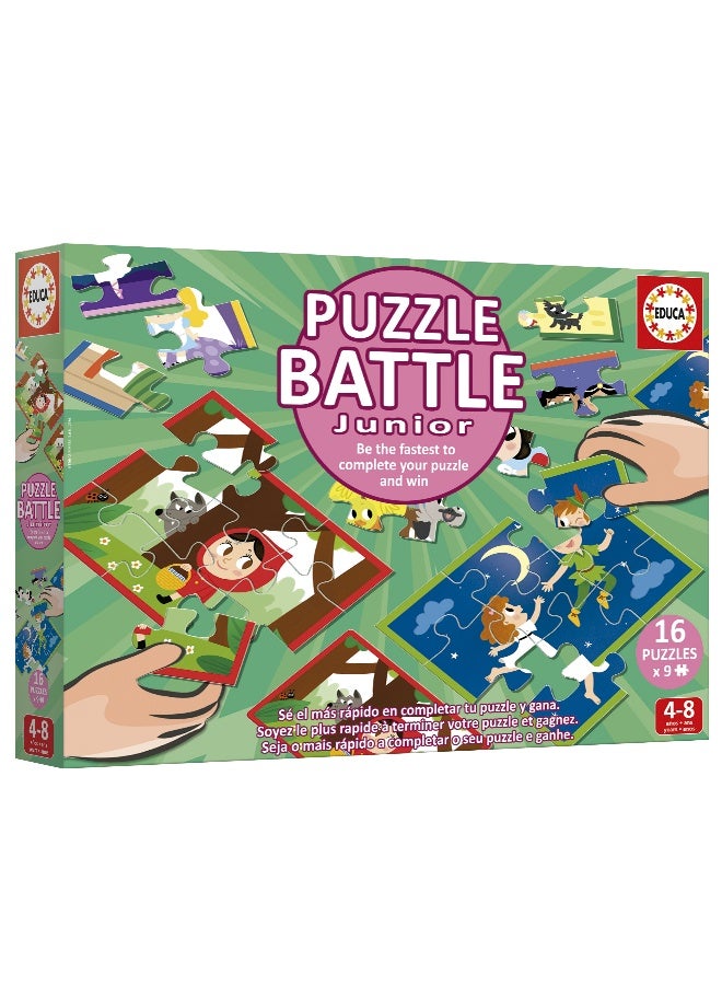 EDUCA Puzzle Battle Stories. An authentic battle of pieces - 144 pieces | Be the first to complete your puzzle to become the winner. Ages 4+ (20117) - Image 2