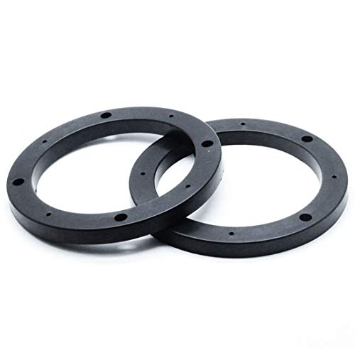 AUTUT Speaker Spacer,5 Inch ABS Ring Spacer Speaker Grill Subwoofer Spacer Adapter for Auto Car, 13mm Depth,Pack of 2 - Image 1