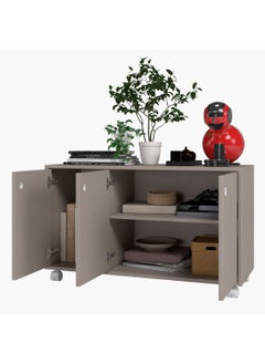 Home Box Bianca Londrina 3-Door Sideboard with Castors 33 x 53.5 x 90 cm  - Image 3