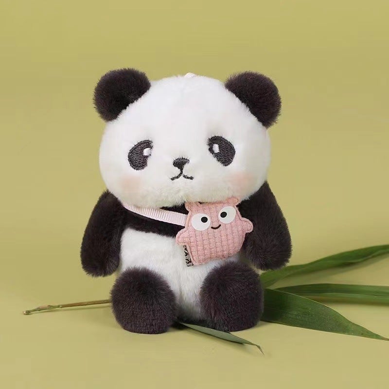 Cute Panda Keychain Plush Toy - Image 3