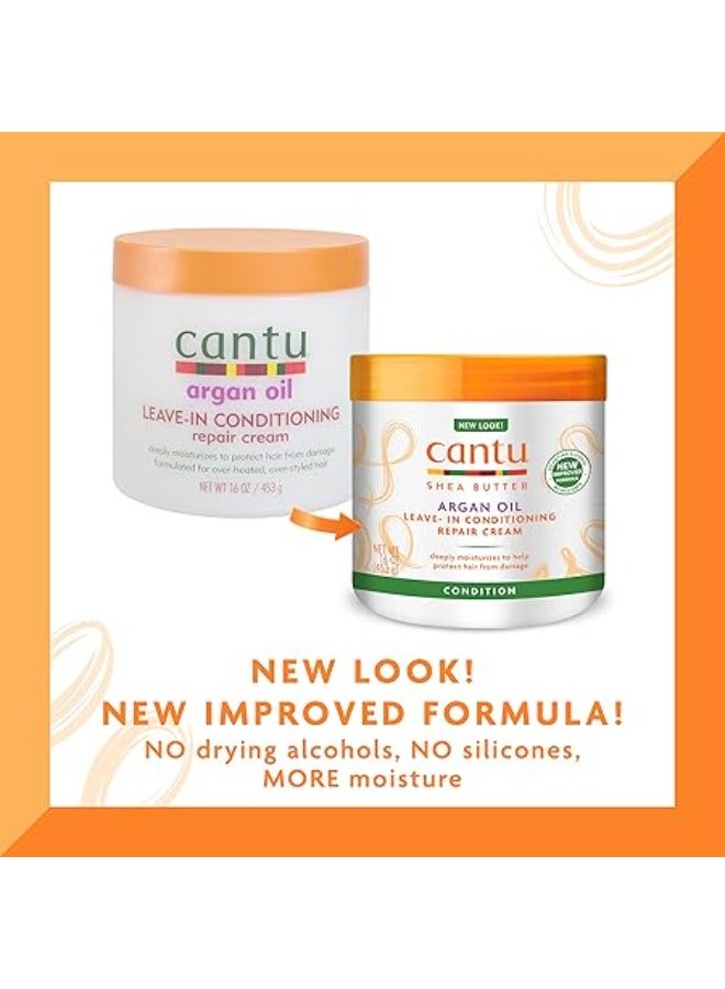 CANTON Argan Oil Leave-In Conditioning Repair Cream 453grams - Image 3