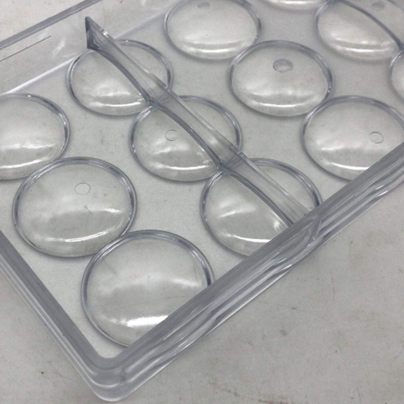Goldbaking Oblate Chocolate Mold Volcanic Polycarbonate Chocolate Moulds PC Candy Forms - Image 2