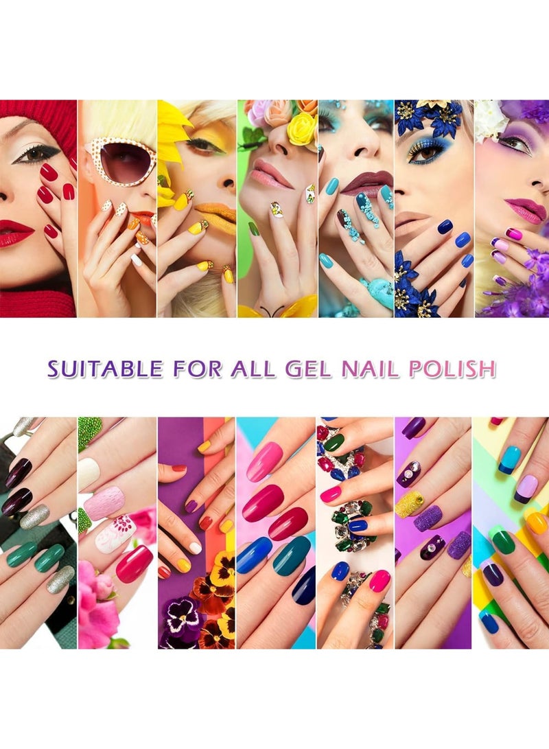 SOLARAE UV LED Nail Lamp with Sensor, 27W Mini Gel UV Light Nail Dryer for Gel Nails Polish Curing, Portable Small Manicure Dryer Flash Cure Light with Gooseneck for Salon Nail, Home Use, Travel - Image 5