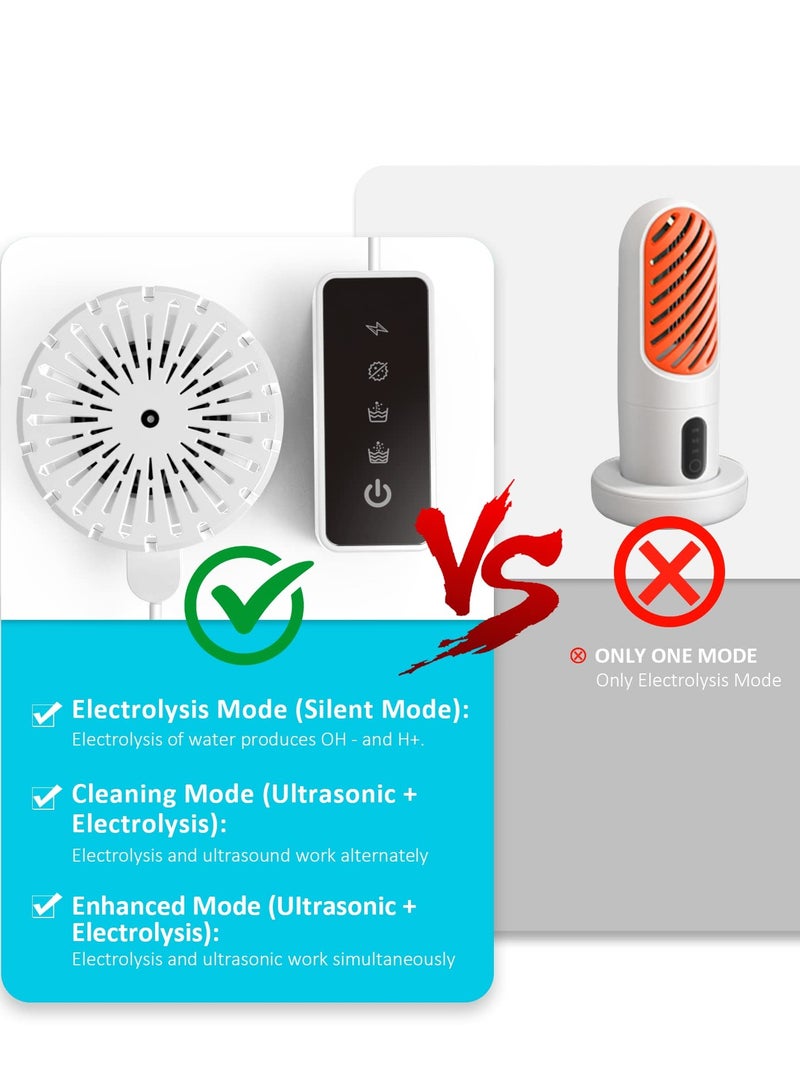 Excefore Upgraded 2-in-1 Fruit and Vegetable Washing Machine, Portable OH-ion Purifier Cleaner Device for Fruit, Vegetables, Rice, Meat, and Tableware - Image 5