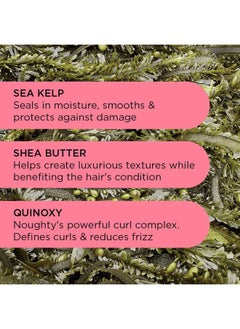 NOUGHTY 97% Natural Hello Curl Define and Re-Shape Curl Primer, Vitamin Rich Formula for Curly and Wavy Styles, with Sea Kelp and Shea Butter, Sulphate Free Vegan Haircare 200 ml  - Image 3