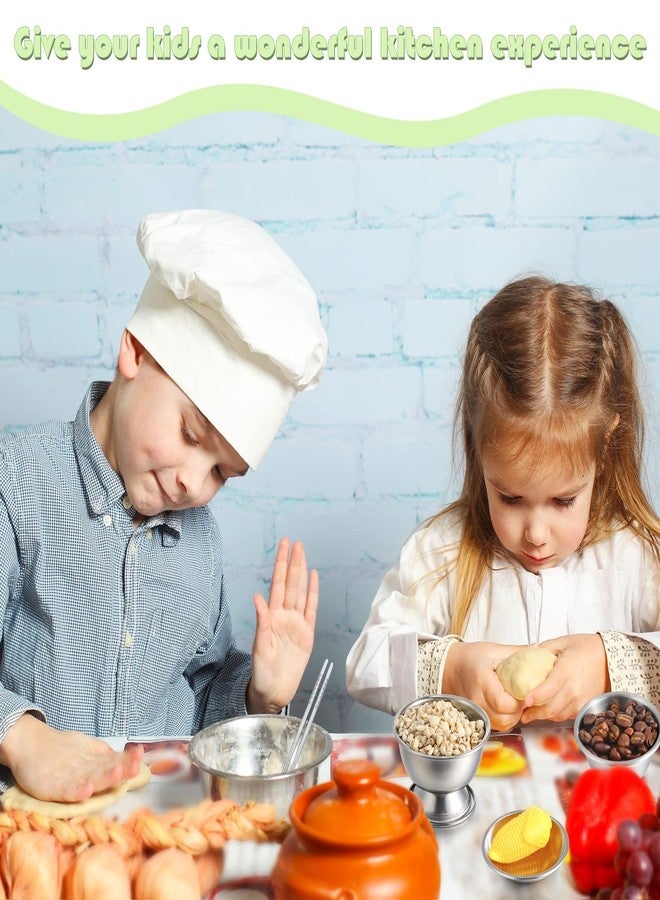 Zomiboo 19 Pieces Kitchen Accessories Toys - Stainless Steel Pretend Cookware Mini Pot Cooking Utensils Set for Chef Play Food Cooking Games - Christmas Birthday Gift - Image 4