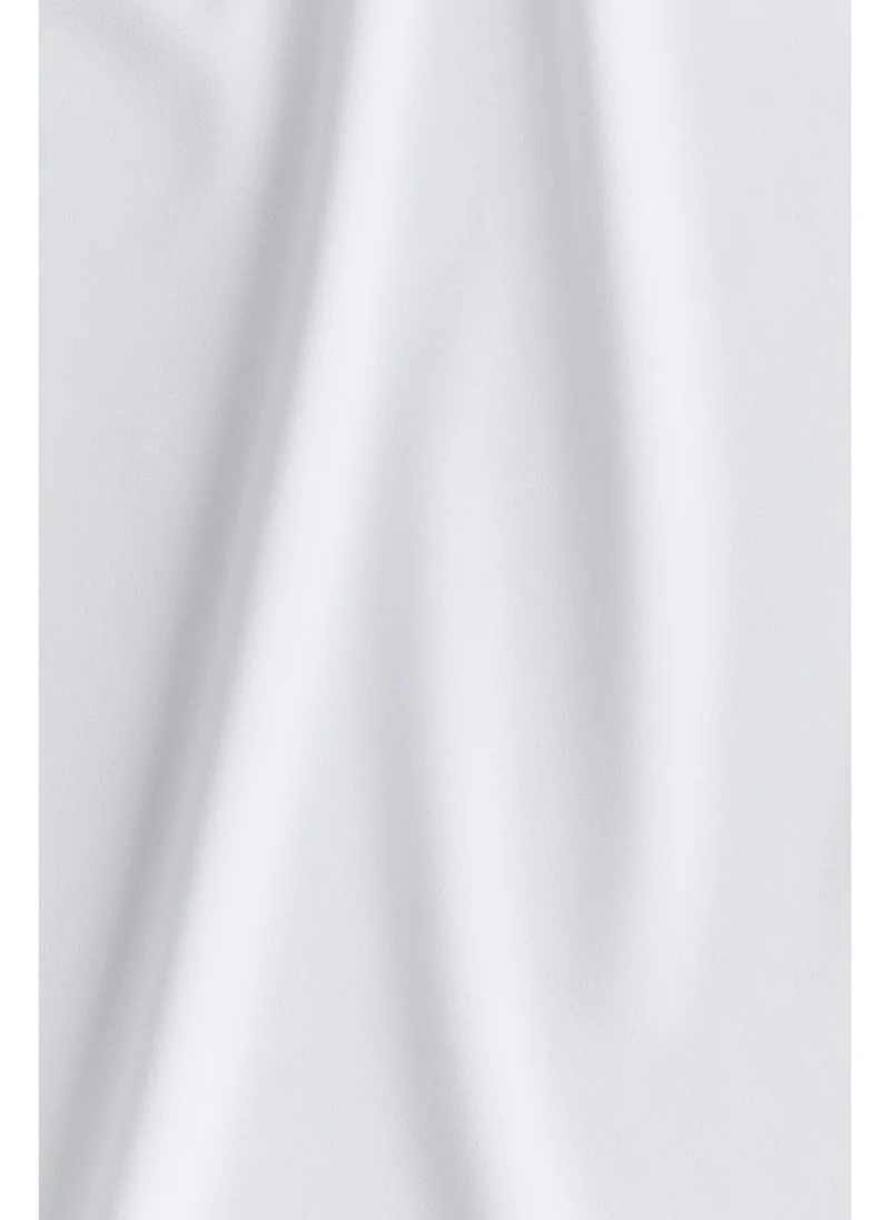 اتش اند ام Turtleneck microfibre top