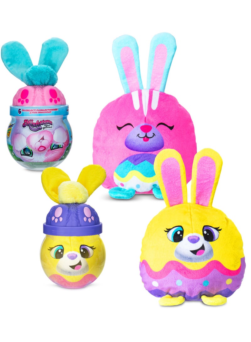 Basic Fun قطط ميسفيتنز بموضوع عيد الفصح، قطعة متنوعة 1 (قد يختلف النمط) | لعبة محشوة | هدية لعبة ناعمة للأطفال - Image 2
