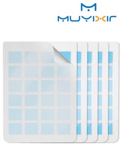Muyixin Refills Glue Boards for Indoor Fly Trap, Flying Insect Trap, Insect Catcher, Fruit Fly Traps for Indoors, for Gnat, Fruit Files, Bugs, Mosquitoes Killer, Pack of 5  - Image 1