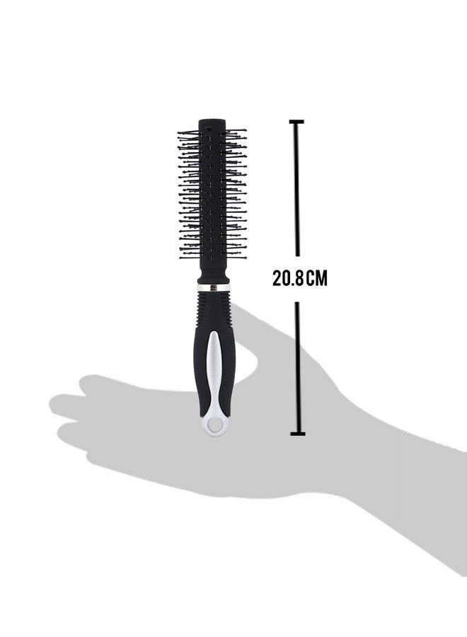 Roots فرشاة شعر دائرية صغيرة كلاسيكية (سوداء) - Image 5