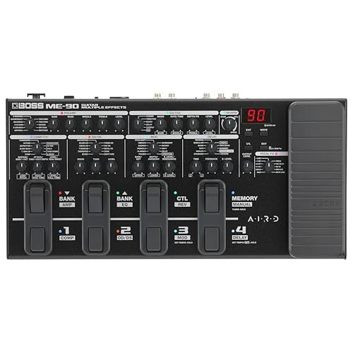 BOSS ME90 Guitar MultiEffects AllInOne Guitar Processor 11 Onboard AIRD Amp Models 60 Effects derived from the GT1000 8 MultiFunction Footswitches Redesigned Expression Pedal - Image 1