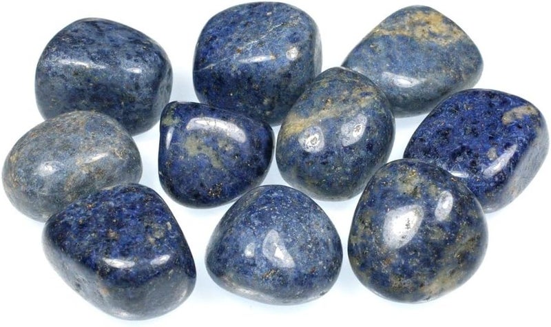 CrystalAge Dumortierite Tumble Stone (20-25mm) - Pack of 10 