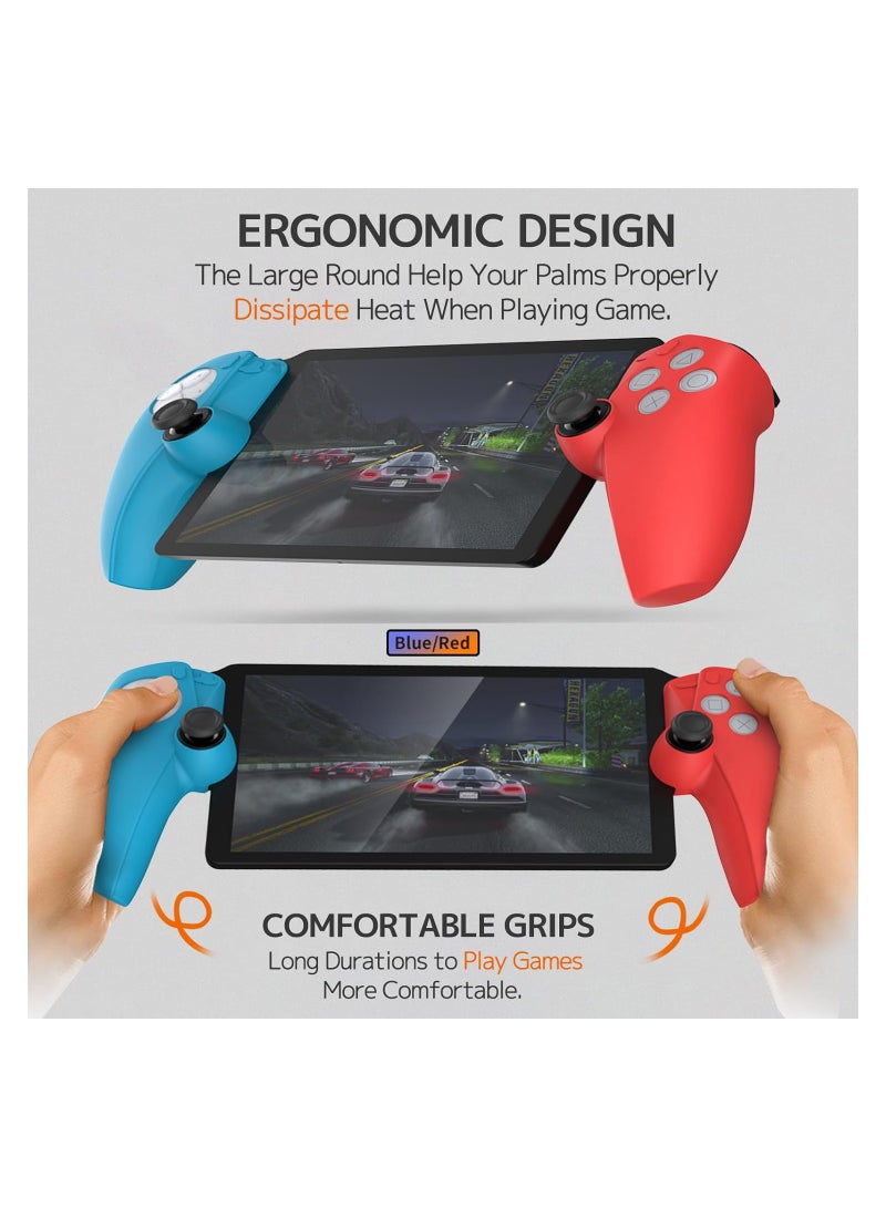 Excefore Compatible Playstation Portal Case Silicone, PS Portal Case, Soft Silicone Protective Skin Grip Cover Portal Case for Playstation Portal Accessories Kit (NOT Including Thumb Joystick Caps) - Image 4