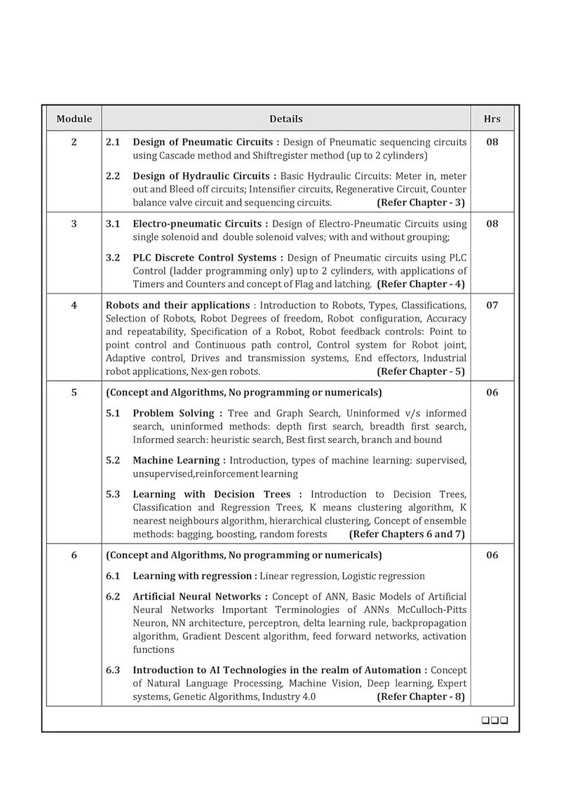 Automation & Artificial Intelligence For Mumbai University B.E. Mechanical & Automobile Engineering Sem 6 - Image 4