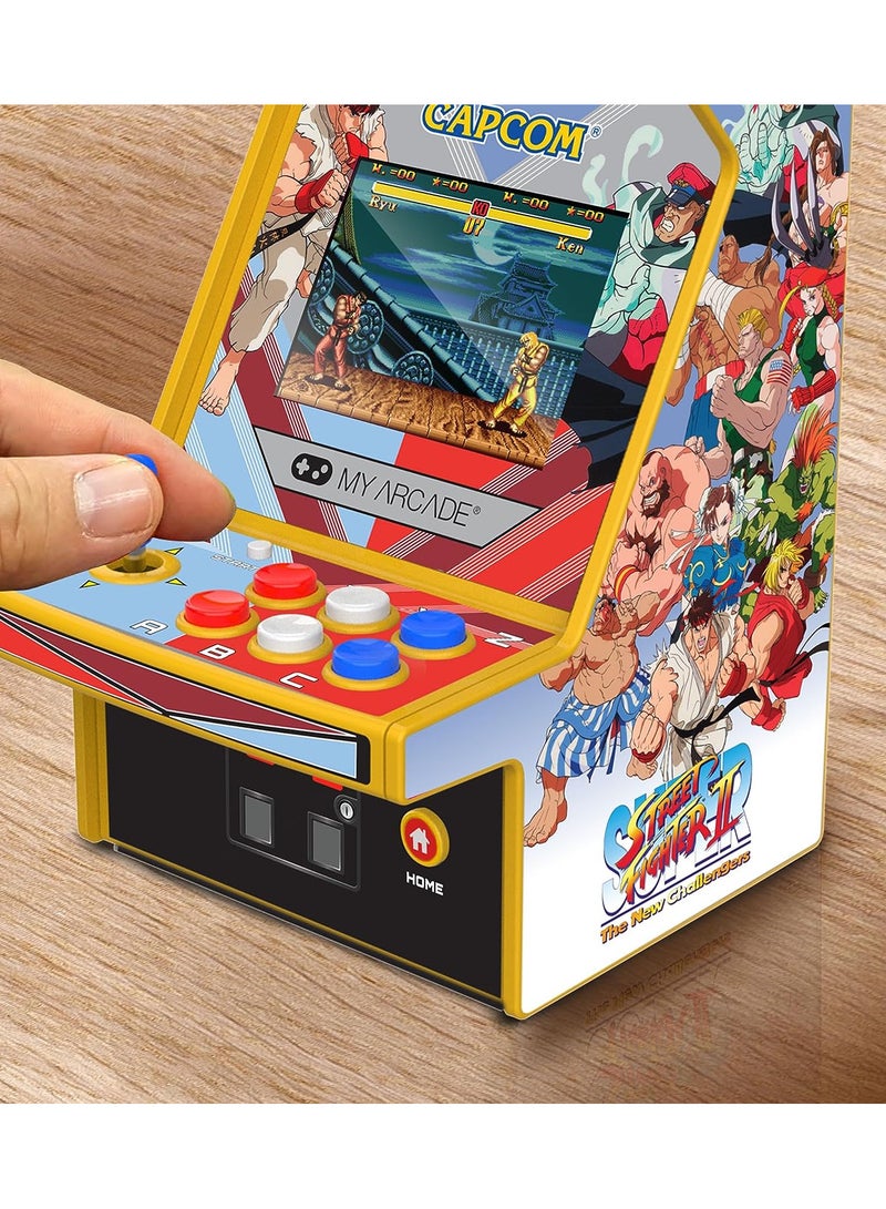 My Arcade DGUNL-4185 Super Street Fighter II - Micro Player Pro Portable Retro Arcade (2 GAMES IN 1) - Image 2