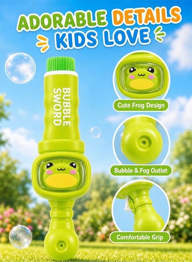 Smoke Bubble Maker Toy, Rechargeable Automatic Smoke Bubble Maker, Magic Smoke Bubble Machine with Colorful Elastic Bubbles & Smoke Effect, for Parties Outdoor Interactive Fun - Image 3