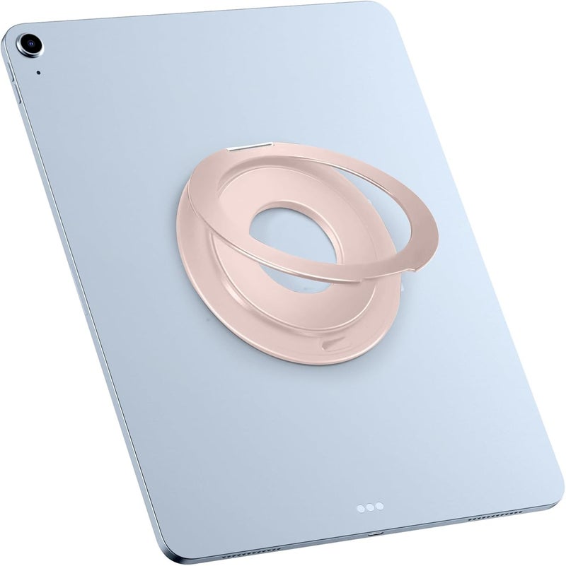 حامل جهاز لوحي عالمي قابل للدوران بزاوية 360 درجة، مقبض مغناطيسي، مناسب لأجهزة iPad Pro، Air، Mini، Galaxy، Fire، Kindle بحجم 6-13 بوصة، وجميع الأجهزة الأخرى. - Image 1
