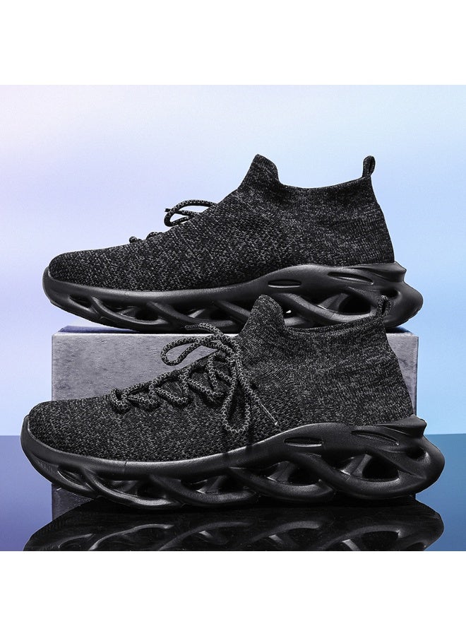 Men Sports Running Shoes Athletic Walk Breathable Comfortable Lightweight Casual Non-Slip Sneakers for Gym Workout Daily Wear - Image 2