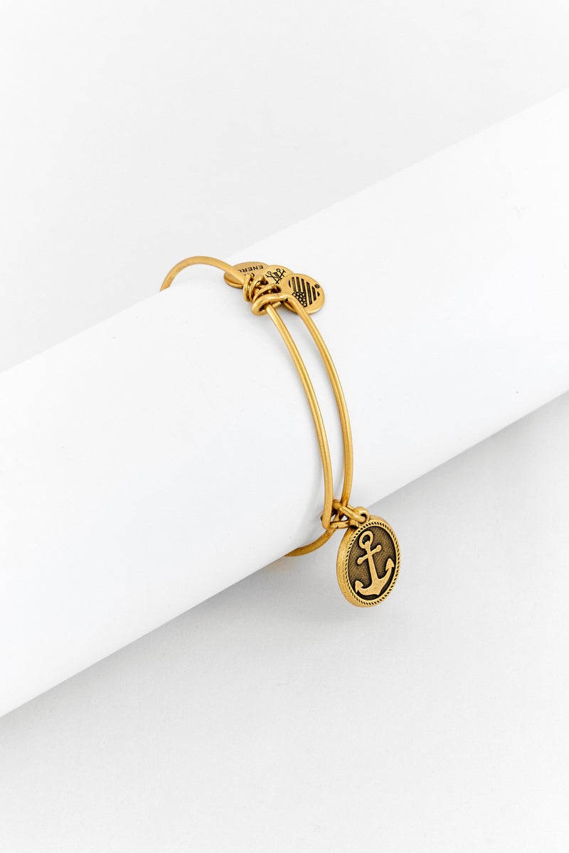 ALEX AND ANI Women Anchor Bracelet, Gold  - Image 3